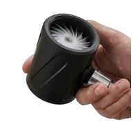 Pommeau de douche pour hommes - Douche de massage haute pression | Pommeau de douches portable | Conception à gros trous anti-bouchon, Durable et facile à installer, Masseur chauffant universel