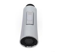 Pommeau de douche pour robinet de cuisine extractible avec entrée G1/2 et aérateur de pulvérisation pour une meilleure dispersion de l'eau (argenté)