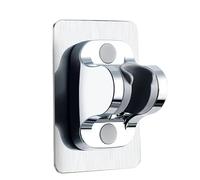 Pommeau de Douche Puissant Pommeau Douche Rotatif À 360 Degrés,économie D'eau,turboventilateur, Injection Hydraulique(Sliver-hook-12x8cm)