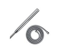 Pommeau de douche Pulsify S 100 EcoSmart chromé + flexible de douche 2 m HANSGROHE Metaflex chromé
