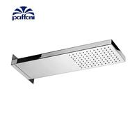 Pommeau de douche rectangulaire en métal Paffoni FREE 50 x 16 cm - ZSOF098CR