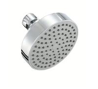 Pommeau de douche réglable, noir/argent, fixation murale, robinet d'eau haute pression, accessoire de matériel pour une expérience de douche ultime