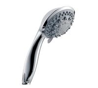 Pommeau de douche rond à main sept fonctions for salle bains, douchette économie d'eau en chrome Pour Salle De Bains