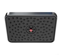 Pommeau de douche rond de 30 cm conçu pour une performance haute pression et un débit d'eau constant sans obstruction (gris)
