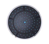 Pommeau de douche rond pour salle de bain G1/2" Installation facile avec filetage droit Expérience de cascade luxueuse pour une relaxation ultime