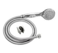 Pommeau de douche ROUSSEAU Combiné Fle ible 3JETS STOP O chromé Chromé G