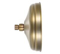 Pommeau de douche vintage en cuivre - Grand pulvérisateur rétro pour salle de bain - Économie d'eau - Expérience de pluie douce et luxueuse - Parfait pour la maison et le spa.