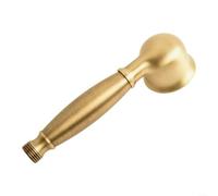 Pommeau de douche vintage rond en laiton haute pression pour salle de bain - Économie d'eau - Buse de pulvérisation amovible - Finition chromée pour douche à domicile (antique)