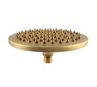 Pommeau de Duche Antique Brass Bathroom Hand Shower Head 8 Inch Round Rainfall Faucet Bracket Wall Arm(Shower Head B)