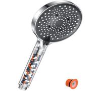 Pommeau de Duche,Pommeau de Douche Economie Deau,Pommeau de Douche Anti calcaire Grand (130mm de diamètre),Pommeau de Douche Haute