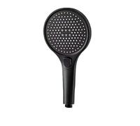 Pommeau de Duche Pommeau de douche haute pression, économie d'eau, buse de pulvérisation, Massage, pluie, accessoires de salle de bains, grand 130mm, noir, 3 Modes(Black Shower B)