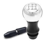 Pommeau de Levier de 5 Vitesses Manuelle pour Voiture 206 207 3008 etc/ C2 C3 C4 Picasso Berlingo Saxo (Argente)