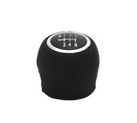 Pommeau de levier de vitesse 5/6 vitesses pour Fiat Grande Punto 2006-2012 Linea 2007-2015 (6 vitesses noir rouge) (6 vitesses noires)