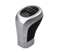 Pommeau de levier de vitesse 5 à 6 vitesses MT de rechange pour BMW E81 E82 E87 E88 E90 E91 E92 E93 Série 1 3 Tête de stylo (bouton argenté à 5 vitesses) (bouton argenté à 6 vitesses)