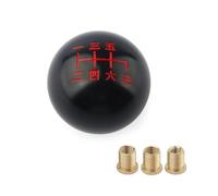 Pommeau De Levier De Vitesse 6 Vitesses En Alliage D'aluminium Noir M10 X 1,5/M10 X 1,25/M8 X 1,25 Pour Transmission Manuelle Amélioration Intérieure(Type 1)