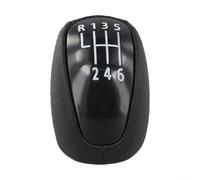 Pommeau de levier de vitesse 6 vitesses MK3 2007-2014 ABS + cuir noir mise à niveau intérieur compatible avec les modèles à gauche et droite