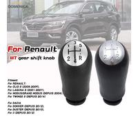 Pommeau de levier de vitesse à 5 vitesses pour Renault CLIO MK3 3 III MEGANE MK2 SCENIC MK2, poignée de levier de vitesse de voiture, accessoires de remplacement