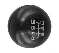 Pommeau de levier de vitesse à 6 vitesses pour Giulietta 2010-2018, compatible avec OEM 50294565 55346345, levier de transmission en métal et plastique, noir/argent (noir 6)