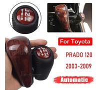 Pommeau de levier de vitesse automatique en bois pour Toyota Land Cruiser Prado FJ150 FJ120