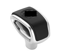 Pommeau de levier de vitesse automatique pour Mercedes-Benz G AMG Series W463 G350 G500 G63 G65 G55 A45 CLA GLA (couleur : avec logo)