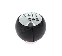 Pommeau de Levier de Vitesse Boîte Manuelle Compatible avec Peugeot 207, 307, 308, 407, Partner et Compatible avec Citroën C3, C4, C5, Berlingo et Compatible avec Fiat, DS, Opel - OEM 2403S6 et 2403V1