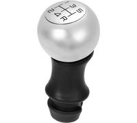 Pommeau de levier de vitesse chromé pour Peugeot 106 206 207 306 307 407 408 508 807 - Adaptateur 5 vitesses - Boîte de vitesses manuelle élément de remplacement