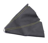 Pommeau de levier de vitesse de rechange pour Civic pour City FD2 FN2 EP3 Type R DC2 DC5 AP1 AP2 S2000 F20C Pommeau de levier de vitesse à boule (argent 6 vitesses) (cuir jaune)