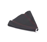 Pommeau de levier de vitesse de rechange pour Civic pour City FD2 FN2 EP3 Type R DC2 DC5 AP1 AP2 S2000 F20C Pommeau de levier de vitesse à boule (argent 6 vitesses) (cuir rouge)