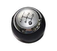 Pommeau de levier de vitesse de rechange pour Toyota Corolla E18 E180 2013 2014 2015 2016 2017 2018 en cuir (5 vitesses noires) (5 vitesses argenté)