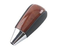 Pommeau de levier de vitesse de rechange pour Toyota Innova 2004-2012 pour Matrix 2009-2013 pour Venza 2010-2012 1X au pommeau de levier de vitesse en PU (argent) (grain de bois)