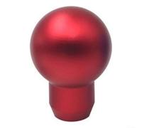 Pommeau de levier de vitesse de transmission manuelle, alliage d'aluminium usiné CNC, options de filetage M8 et M10, poignée de 50 mm de diamètre (rouge)