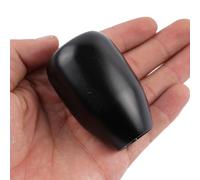 Pommeau de levier de vitesse de voiture à transmission manuelle à 5 vitesses, noir, remplacement pour véhicules MT manuels, ajustement direct avec adaptateur M8/M10