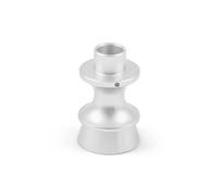 Pommeau de levier de vitesse de voiture de course - Rehausseur de vitesse de rechange pour Subaru, BRZ, Toyota, FT86, GT86 (bleu) (argent)