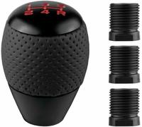 Pommeau de Levier de Vitesse de Voiture, Levier de Vitesse 5/6 Vitesses pour Universal Manual and Automatic Car Gear Shifter Lever