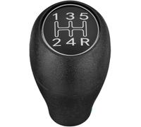 Pommeau de levier de vitesse de voiture Pommeau de levier pour vitesse manuel à 5 vitesses pour Peugeot 504 505 309 205 GTI CTI, poignée pour en plastique(Argent)