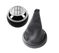 Pommeau de levier de vitesse de voiture Pour BMW Pour Mini Pour Cooper R50 R52 R53 Stylo Vitesse Main Pommeau Levier Vitesse Collier Levier Vitesse Soufflet Frein(B0562-K0310)