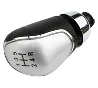pommeau de levier de vitesse de voiture Pour C-Max Pour Cmax 2011 2012 2013 2014 Accessoires Pommeau Levier Vitesse Couvercle Color My Life Pièces Voiture Changement Tête MT Handball(5 Speed Silver)
