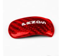 Pommeau de levier de vitesse en fibre de carbone rouge pour Ford Mustang 2015-2019 pour améliorer la zone du tableau de bord avec un aspect sportif