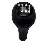 Pommeau de levier de vitesse en plastique et cuir pour Ford Focus MK1 1998-2005 5 6 vitesses OEM XS4R7217AA Forme ergonomique Amélioration de la manipulation Montage facile Design moderne Pièce de