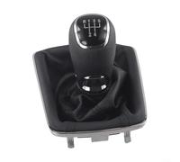 Pommeau de levier de vitesse et couvercle pour Skoda Fabia MK3 2015 2017 Conçu pour changer de vitesse en douceur et moderniser l'intérieur du véhicule (5 vitesses)