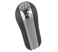 Pommeau de levier de vitesse for Toyota, Corolla, RAV4, Yaris, Aygo, transmission manuelle 5/6 vitesses, cuir et métal, chromé et noir(5 Speed)