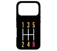 Pommeau de Levier de Vitesse Manuel à 5 Vitesses Coque pour iPhone 17 Pro