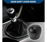 Pommeau De Levier De Vitesse Manuel à 6 Vitesses Pour Hyundai Elantra 2008-2009 / Pommeau De Levier De Vitesse Avant / Plastique Durable En Similicuir / 1 Pièce / Noir