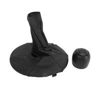 Pommeau de Levier de Vitesse Manuel Aramox, Tête de Pommeau de Levier de Vitesse Manuel à 5 vitesses avec Couvercle de Soufflet 71775051 Remplacement pour PANDA 2003-2012