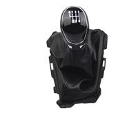 Pommeau de levier de vitesse manuel compatible avec Ford Focus 3 MK3 1.6 (2012-2016) avec soufflet noir, boîte manuelle 5/6 vitesses.(6 Speed)