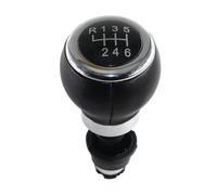 Pommeau de levier de vitesse manuel de voiture 5/6 vitesses avec couvercle de coffre noir, collier de soufflet pour Golf Plus 2005 2006 2007 2008 2009 2010 2011 2012 2013 2014 (taille : 6 vitesses KN