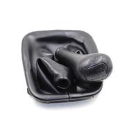 Pommeau de levier de vitesse manuel en cuir 4/5 vitesses, convient pour Mercedes-Benz Classe S W140 S280 420 500 600 (lot de 4S)