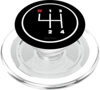 Pommeau de Levier de Vitesse Manuel pour Voiture (4 Vitesses) PopSockets PopGrip pour MagSafe