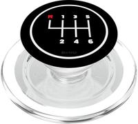 Pommeau de Levier de Vitesse Manuel pour Voiture (6 Vitesses) PopSockets PopGrip pour MagSafe