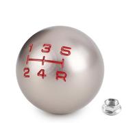 Pommeau de Levier de Vitesse Manuel Universel en Fibre de Carbone véritable, pommeau de Levier de Vitesse en Aluminium, Forme sphérique, Filetage M8x1,25 M10x1,25/x1,5